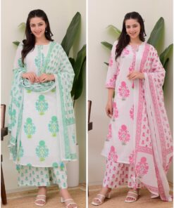 Alternative view of Flowy Silhouettes Palazzo and Chic Dupatta