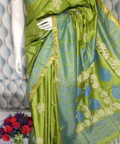 Alternative view of Katan Silk Saree
