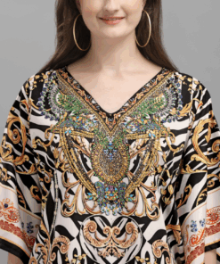 Elegant Floral Kafta