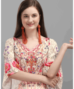 Elegant Floral Kafta