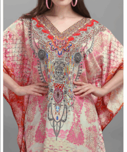 Elegant Floral Kafta