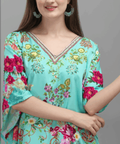Elegant Floral Kafta