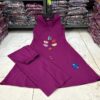 Kurti with plazzo and dupatta
