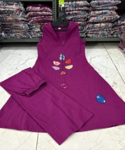 Kurti with plazzo and dupatta