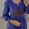 Purple Pure Lilan Anarkali suit set