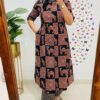 A stylish A-line kurti co-ord set