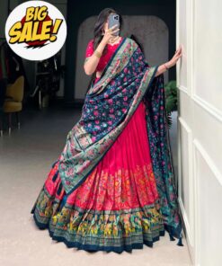 Pure Dolla Tussar Silk Lehenga Set