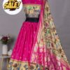 Pure Dolla Tussar Silk Lehenga Set