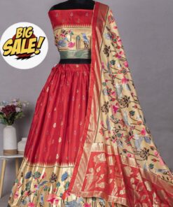 Alternative view of Pure Dolla Tussar Silk Lehenga Set