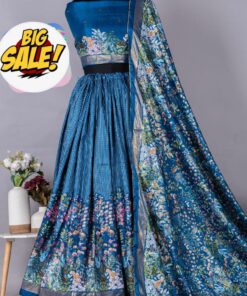 Pure Dolla Tussar Silk Lehenga Set
