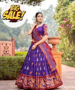 Alternative view of Pure Dolla Tussar Silk Lehenga Set