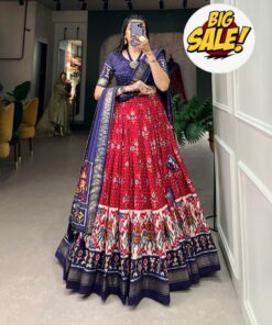 Pure Dolla Tussar Silk Lehenga Set