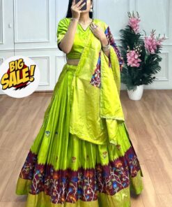 Alternative view of Pure Dolla Tussar Silk Lehenga Set