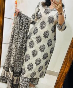 Alternative view of New Anarkali Kurta Set