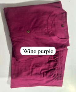 Alternative view of Premium Cotton Slub A-Line Kurta Set