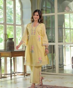 Premium Pure Cotton Co-ords Kurta Set