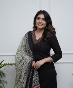 Pure Cotton Slub Suit Set