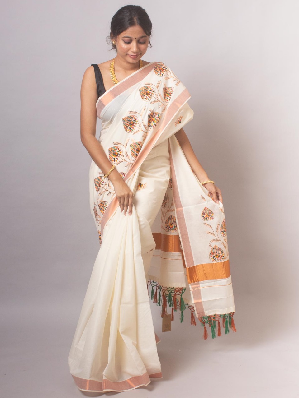 Special Kasavu Saree