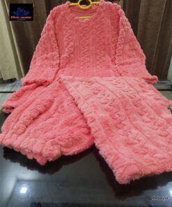 Alternative view of Soft and cozy co-ord set cum nightwear