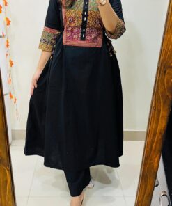 Alternative view of Heavy Kurti and Palazzo Set