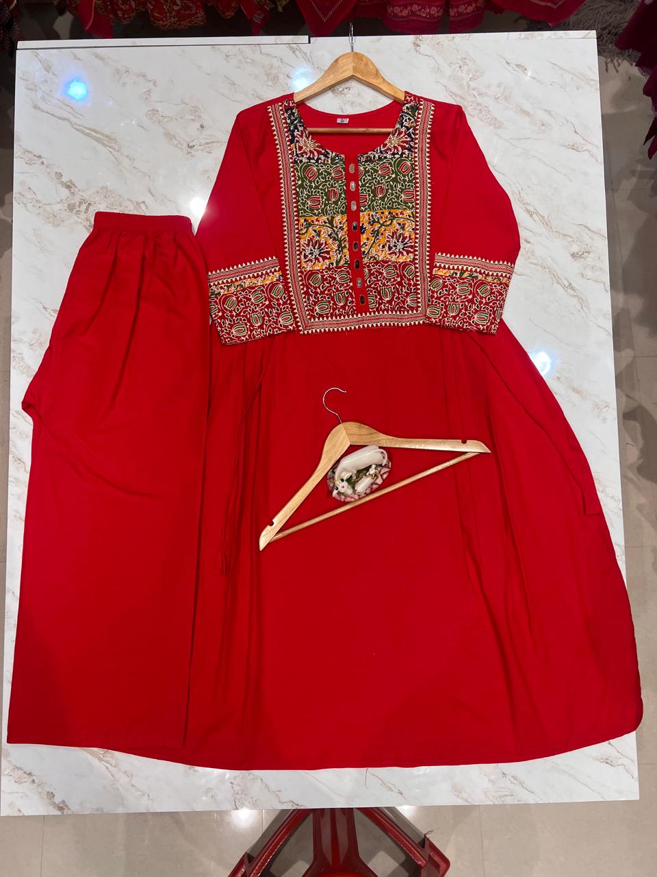 Heavy Kurti and Palazzo Set - Image 3
