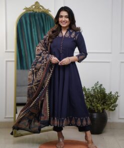 Beautiful Flared Anarkali Kurta Set