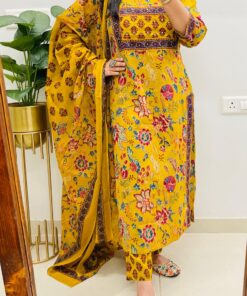 Beautiful printed flex cotton Kurtis