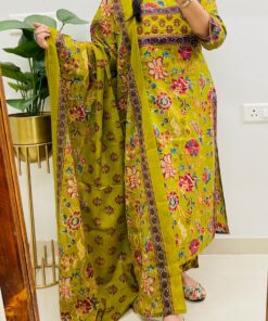 Alternative view of Mughal and Kalamkari fusion Bagru prints