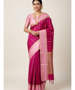 Party Wear Semi Tissue Silk Sarees