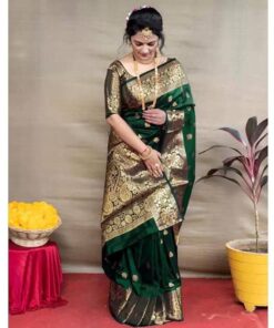 Alternative view of Premium Lichi Silk Saree