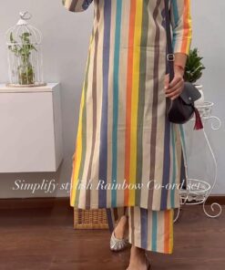 Rainbow Beige Co-ord Set