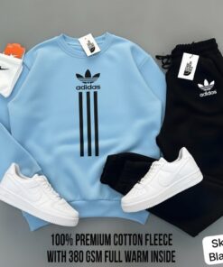 Roundneck Sweatshirt + Lower Combo