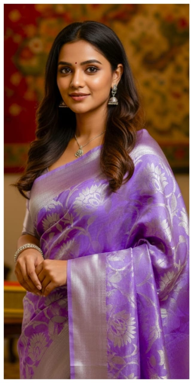 Shinning Elite Kanchi Tissue Silk Sarees