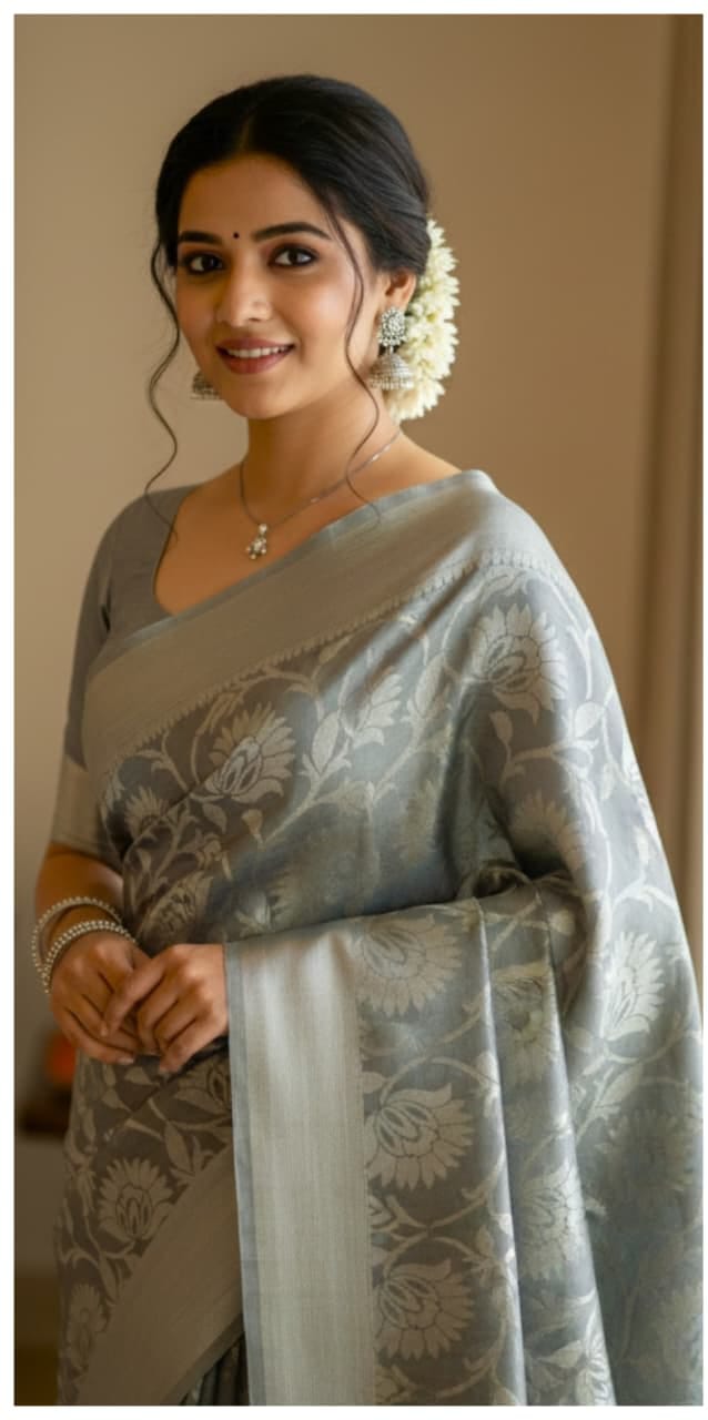 Shinning Elite Kanchi Tissue Silk Sarees