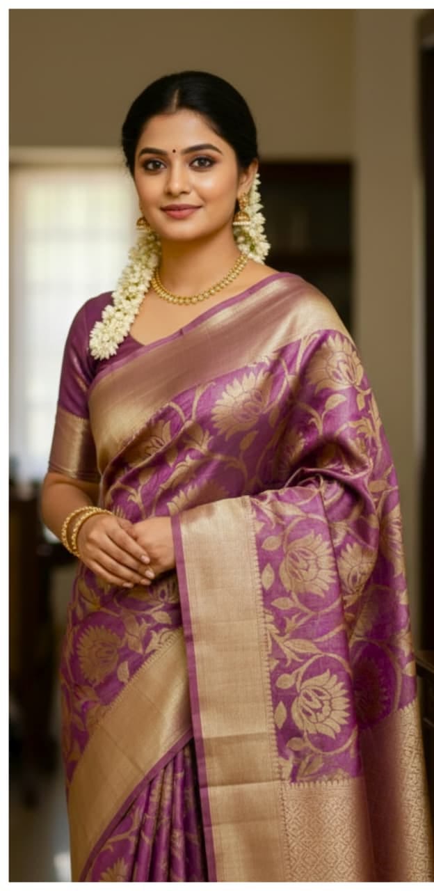 Shinning Elite Kanchi Tissue Silk Sarees