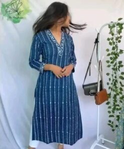 Classy Rayon–Cotton Blend Kurti