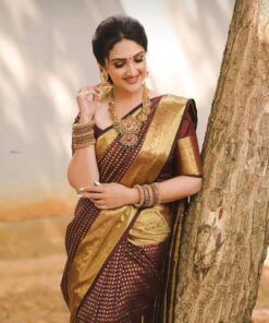 Party wear semi Tissue silk Sarees
