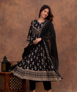 Alternative view of Premium Anarkali Suit Set